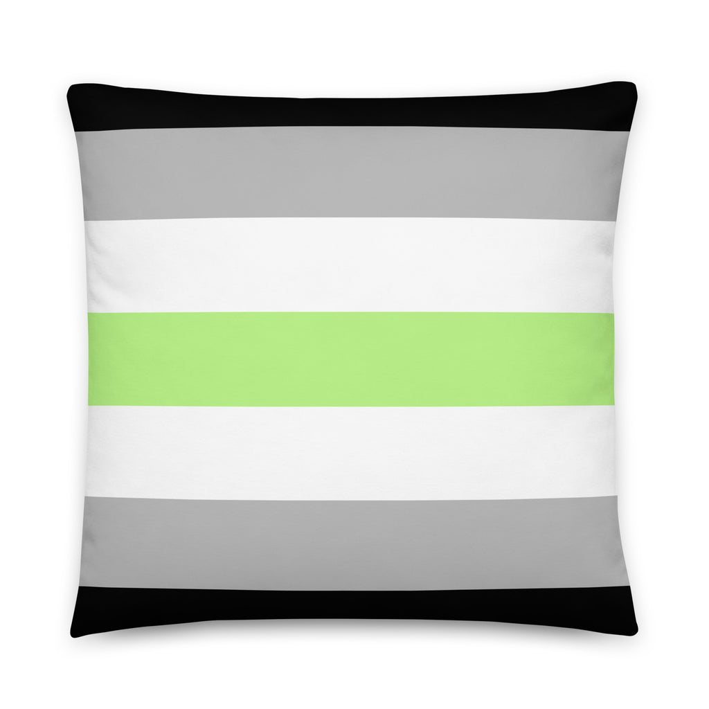 Agender Flag LGBTQ Pillow SHAVA