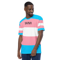 Thumbnail for Transgender Flag LGBTQ T- Shirt Men's Size SHAVA