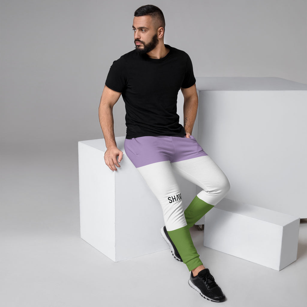 Genderqueer Flag LGBTQ Joggers Men’s Size SHAVA CO