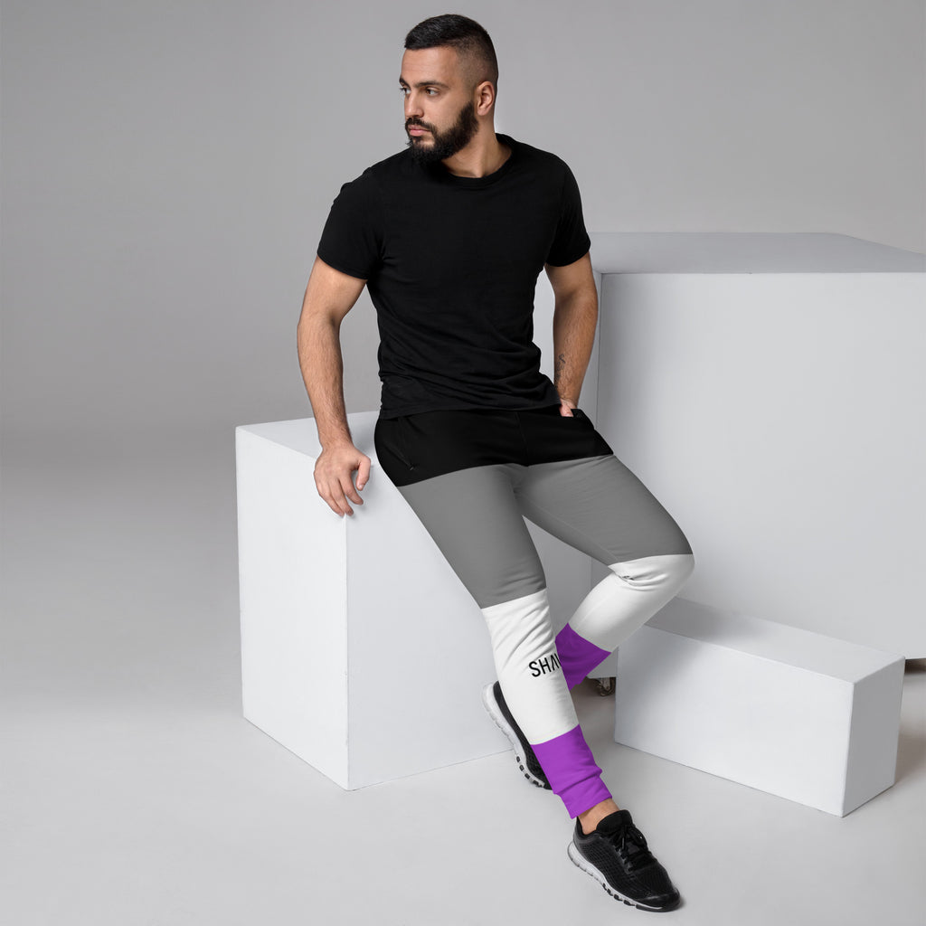 Asexual Flag LGBTQ Joggers Men’s Size SHAVA CO