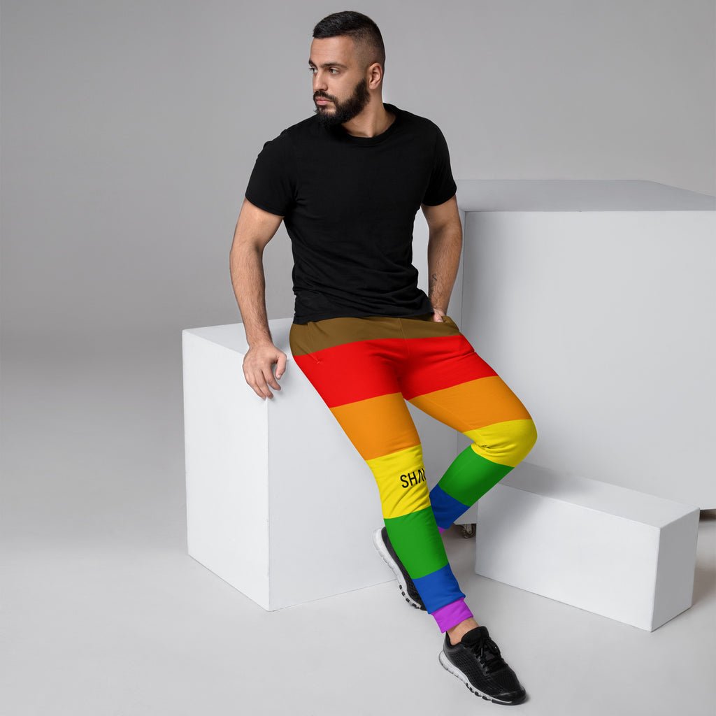 Philadelphia Flag LGBTQ Joggers Men’s Size SHAVA CO