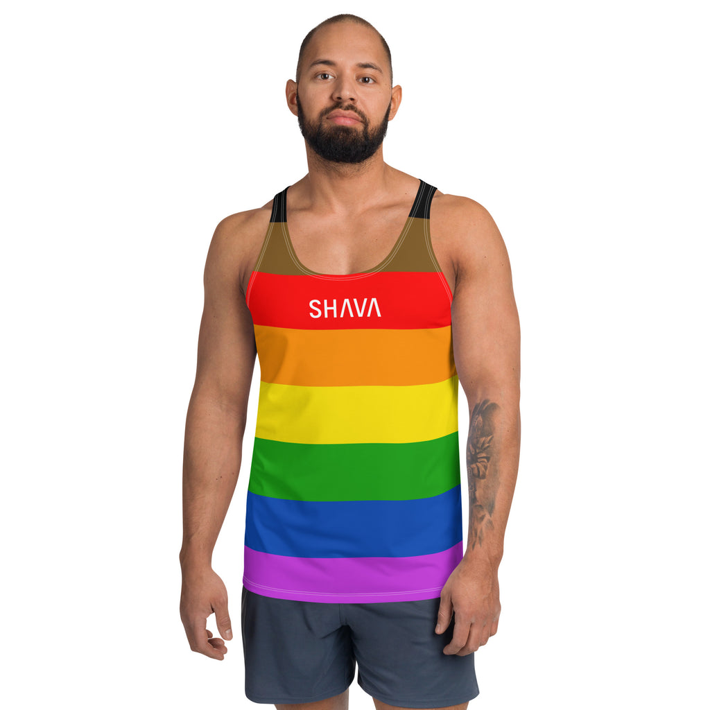 Philadelphia Flag LGBTQ Tank Top Unisex Size SHAVA CO