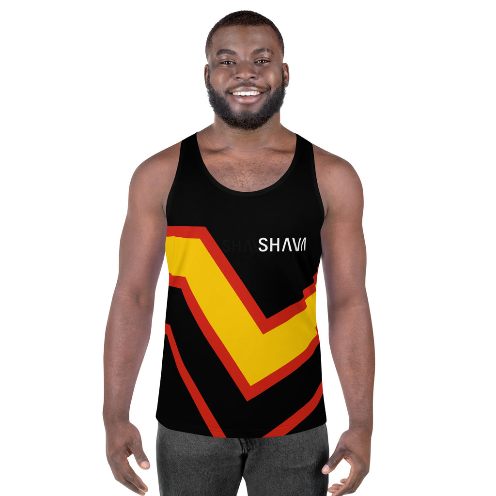 Rubber Flag LGBTQ Tank Top Unisex Size SHAVA CO