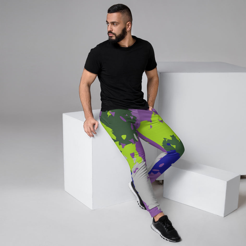 LGBTQIA+ Pride Flags Drips Men's Joggers - Genderqueer  Flag SHAVA