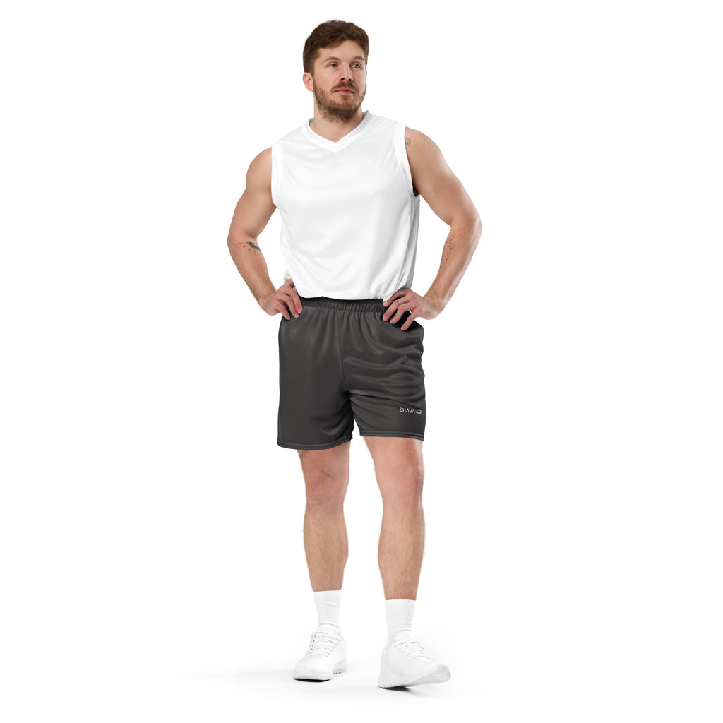 Unisex mesh shorts - Anthracite SHAVA