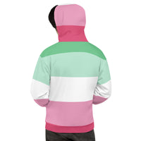 Thumbnail for Abrosexual Flag LGBTQ Hoodie Unisex Size SHAVA CO
