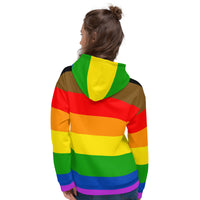 Thumbnail for Philadelphia Flag LGBTQ Hoodie Unisex Size SHAVA CO