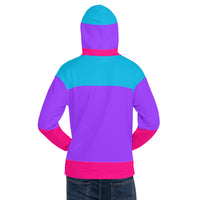 Thumbnail for Androgyne Flag LGBTQ Hoodie Unisex Size SHAVA CO