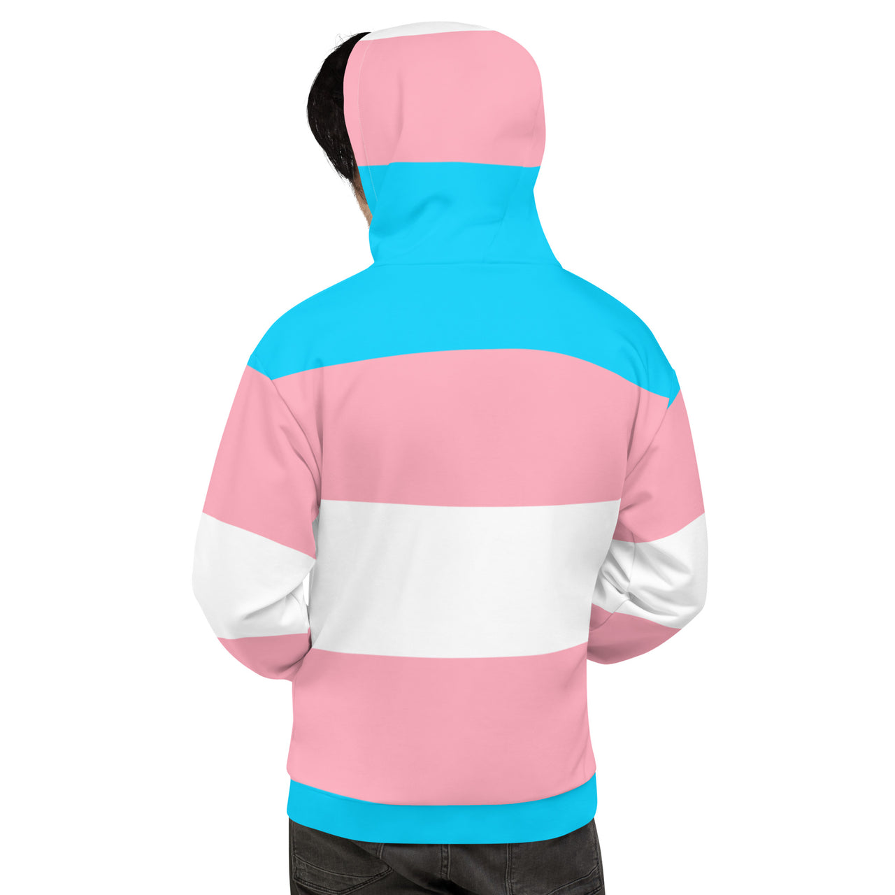 Transgender Flag LGBTQ Hoodies Unisex Size SHAVA CO