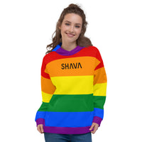 Thumbnail for Rainbow Flag LGBTQ Hoodie Unisex Size SHAVA