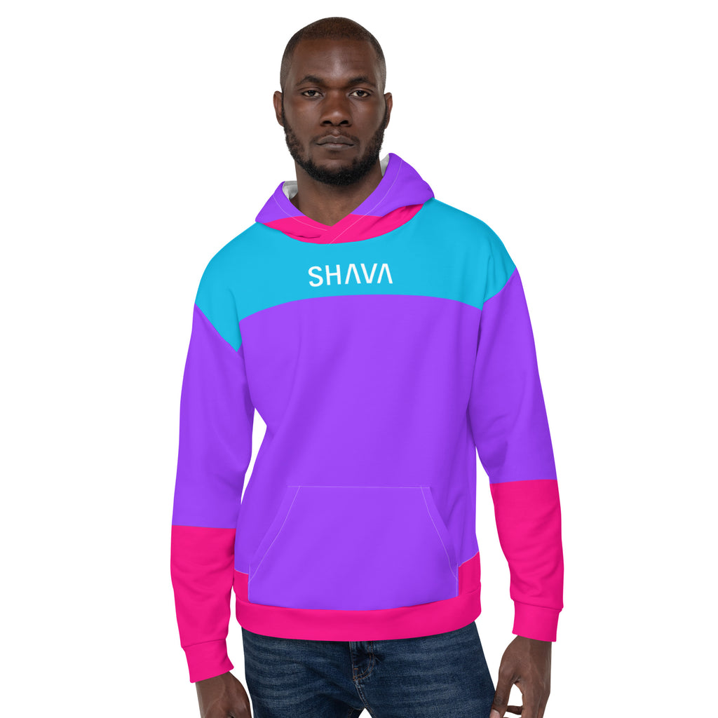 Androgyne Flag LGBTQ Hoodie Unisex Size SHAVA CO