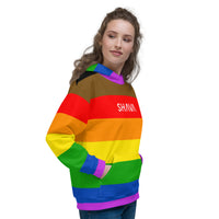 Thumbnail for Philadelphia Flag LGBTQ Hoodie Unisex Size SHAVA CO