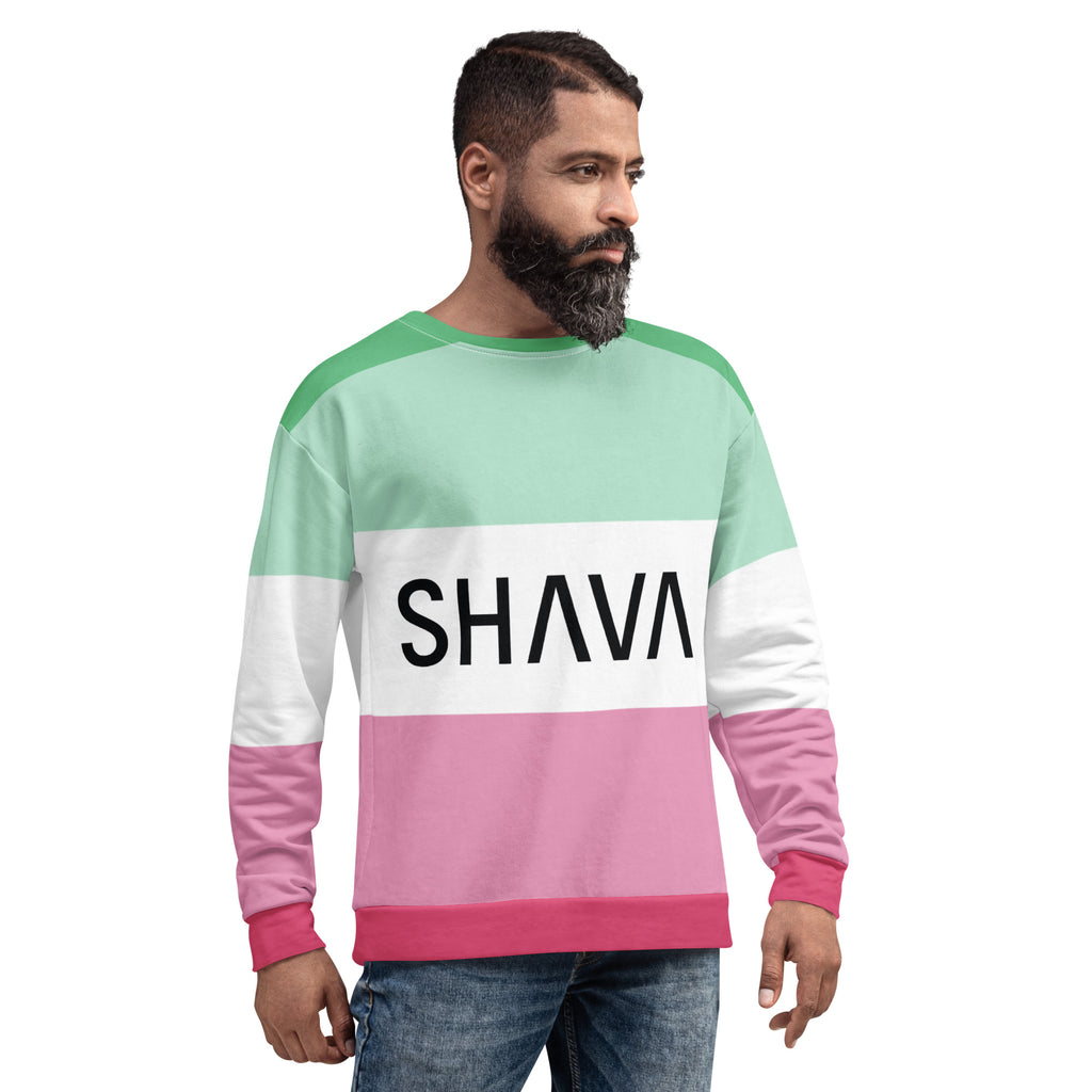 Abrosexual Flag LGBTQ Sweatshirt Unisex Size SHAVA