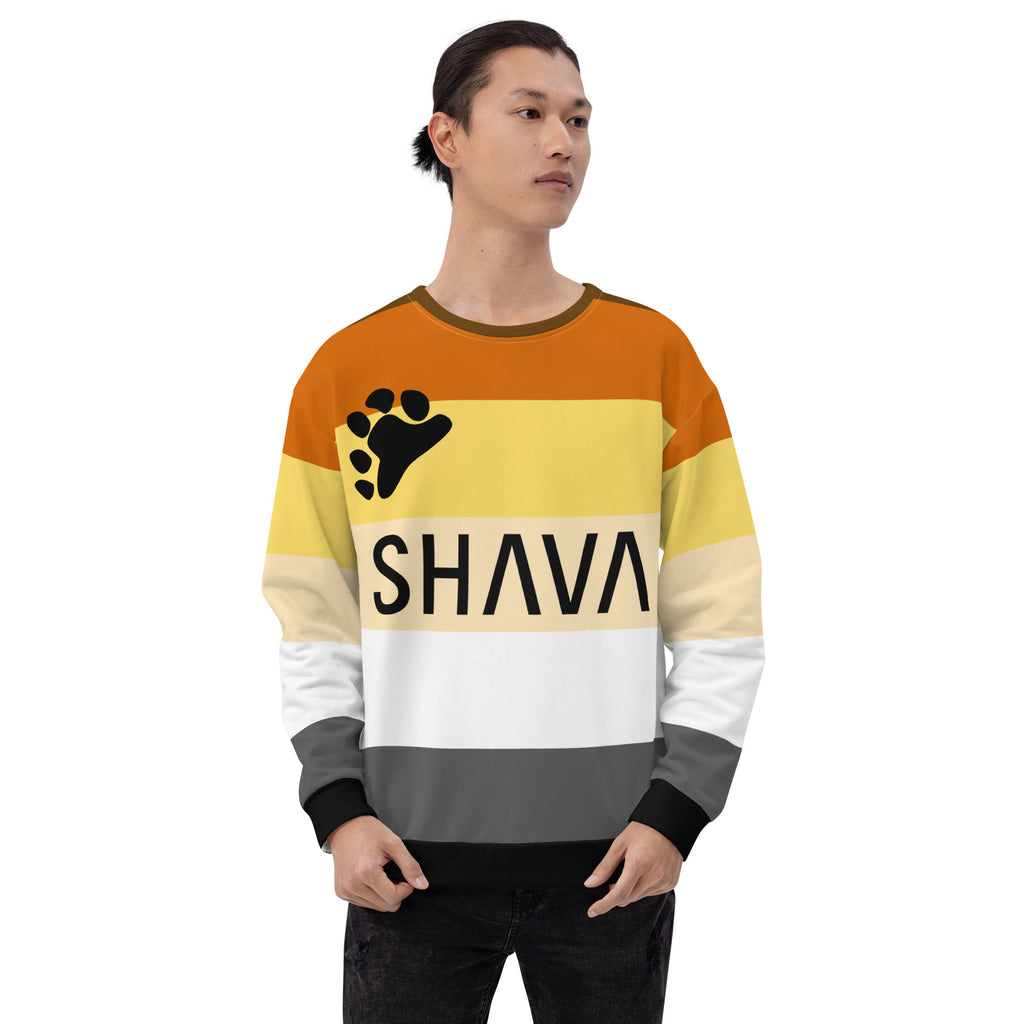 Bear Flag LGBTQ Sweatshirt Unisex Size SHAVA