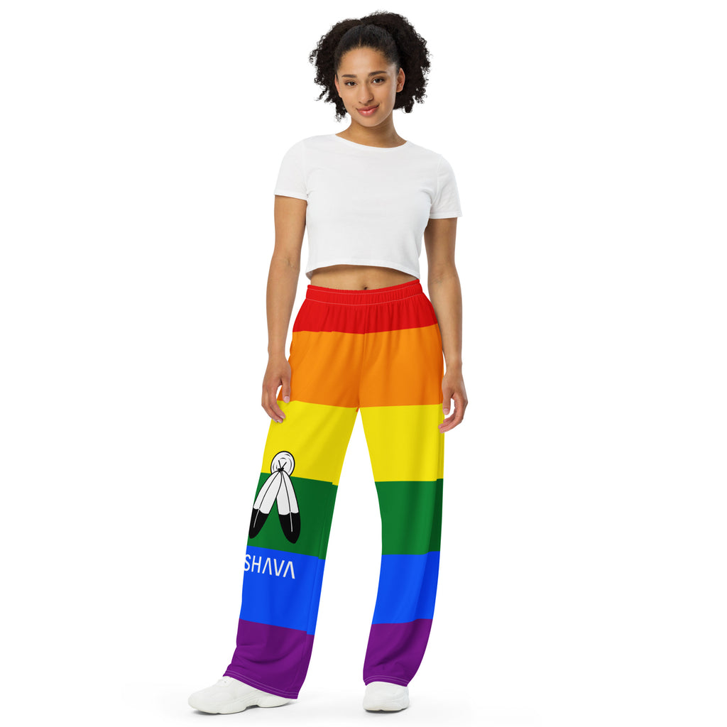 Two Spirit Flag LGBTQ Bottoms Unisex Size SHAVA