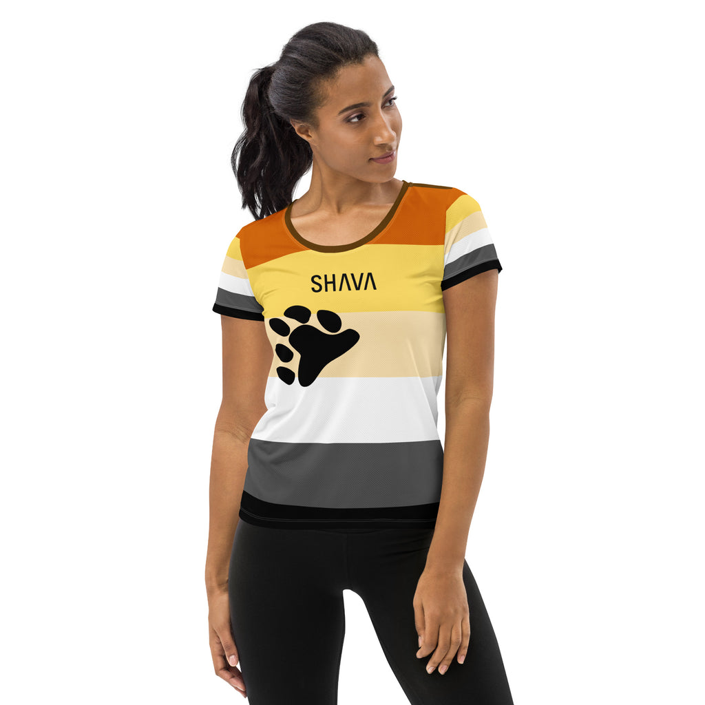 Bear Flag LGBTQ T-Shirt Women’s Size SHAVA