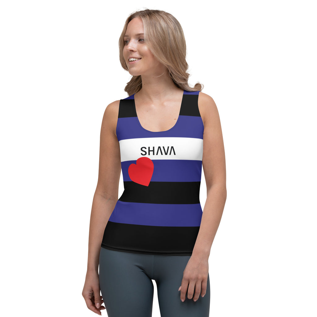 Leather Flag LGBTQ Sublimation Cut & Sew Women’s Tank Top SHAVA