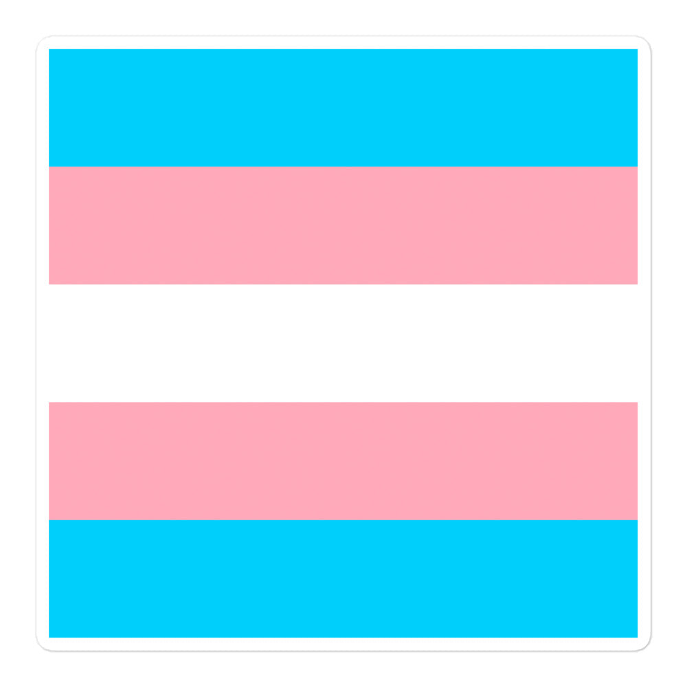 Transgender Flag LGBTQ Sticker SHAVA CO