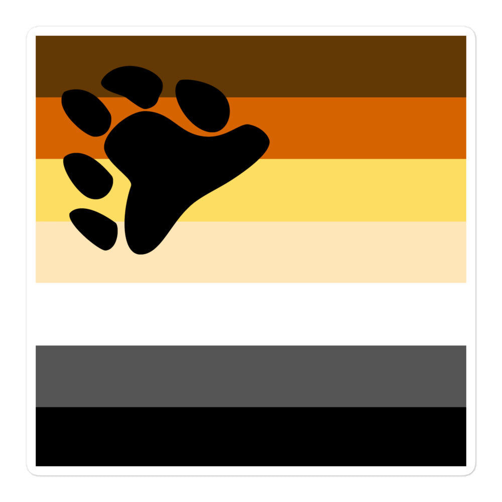 Bear Flag LGBTQ Sticker SHAVA