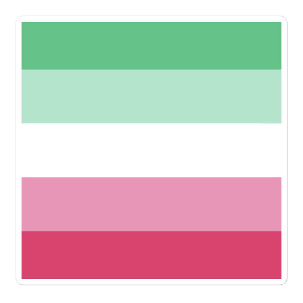 Abrosexual Flag LGBTQ Sticker SHAVA