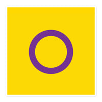 Thumbnail for Intersexual Flag LGBTQ Sticker SHAVA CO