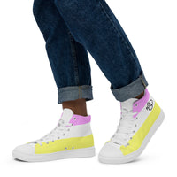 Thumbnail for Twink Flag LGBTQ High Top Canvas Shoes Men’s Size SHAVA