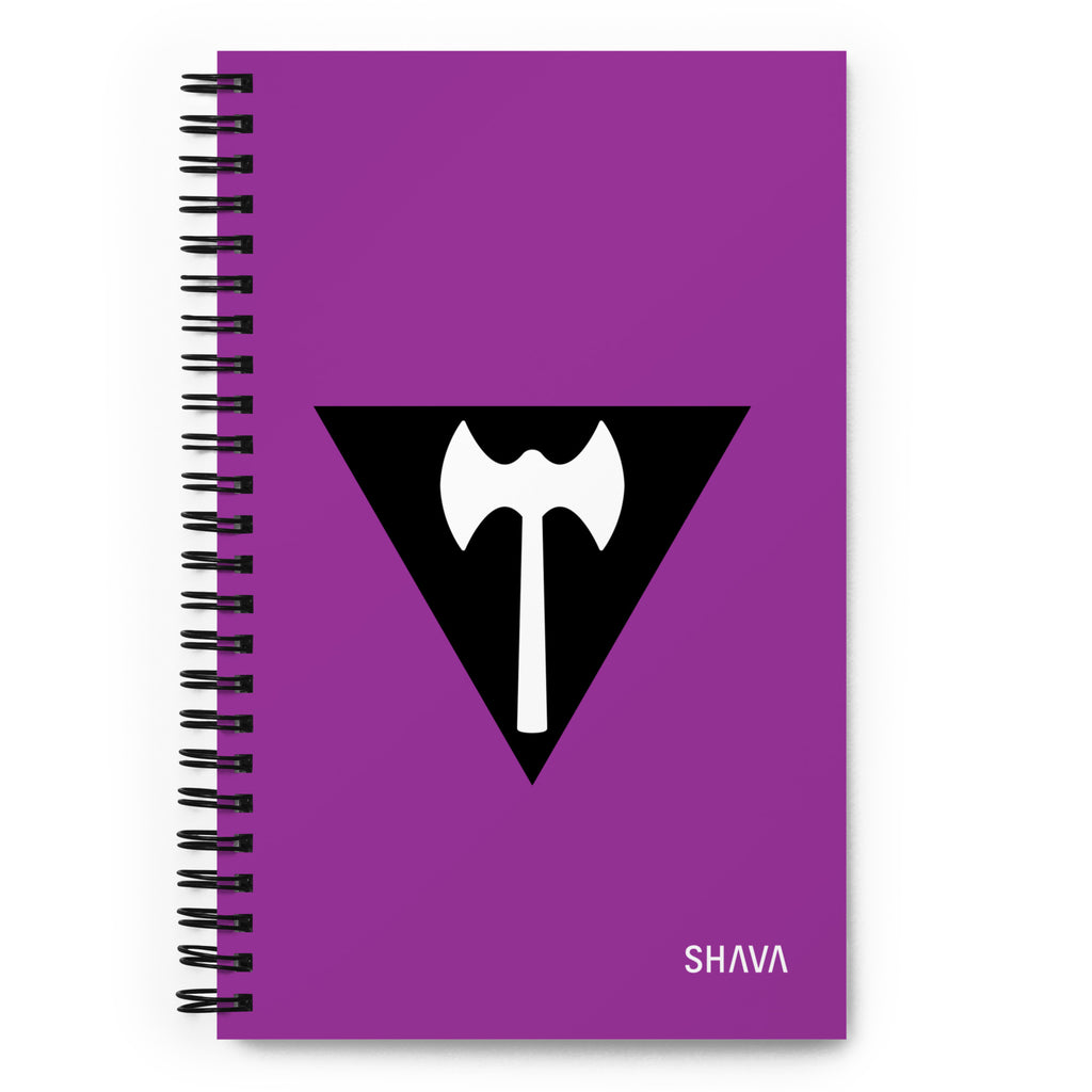 Labrys Lesbian Flag LGBTQ Spiral Notebook SHAVA