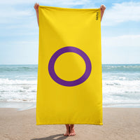 Thumbnail for Intersexual Flag LGBTQ Towel SHAVA CO