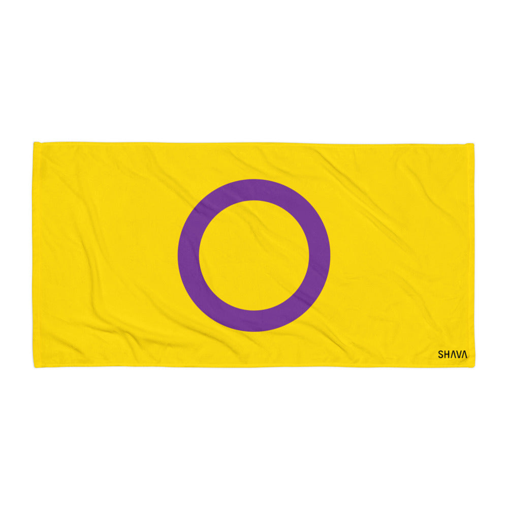 Intersexual Flag LGBTQ Towel SHAVA CO