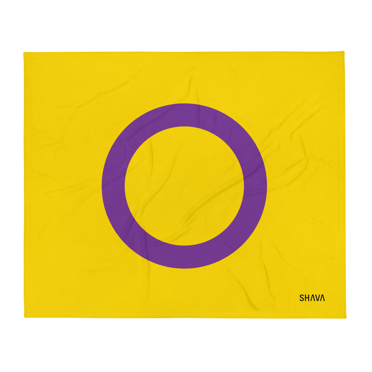 Intersexual Flag LGBTQ Blanket SHAVA CO