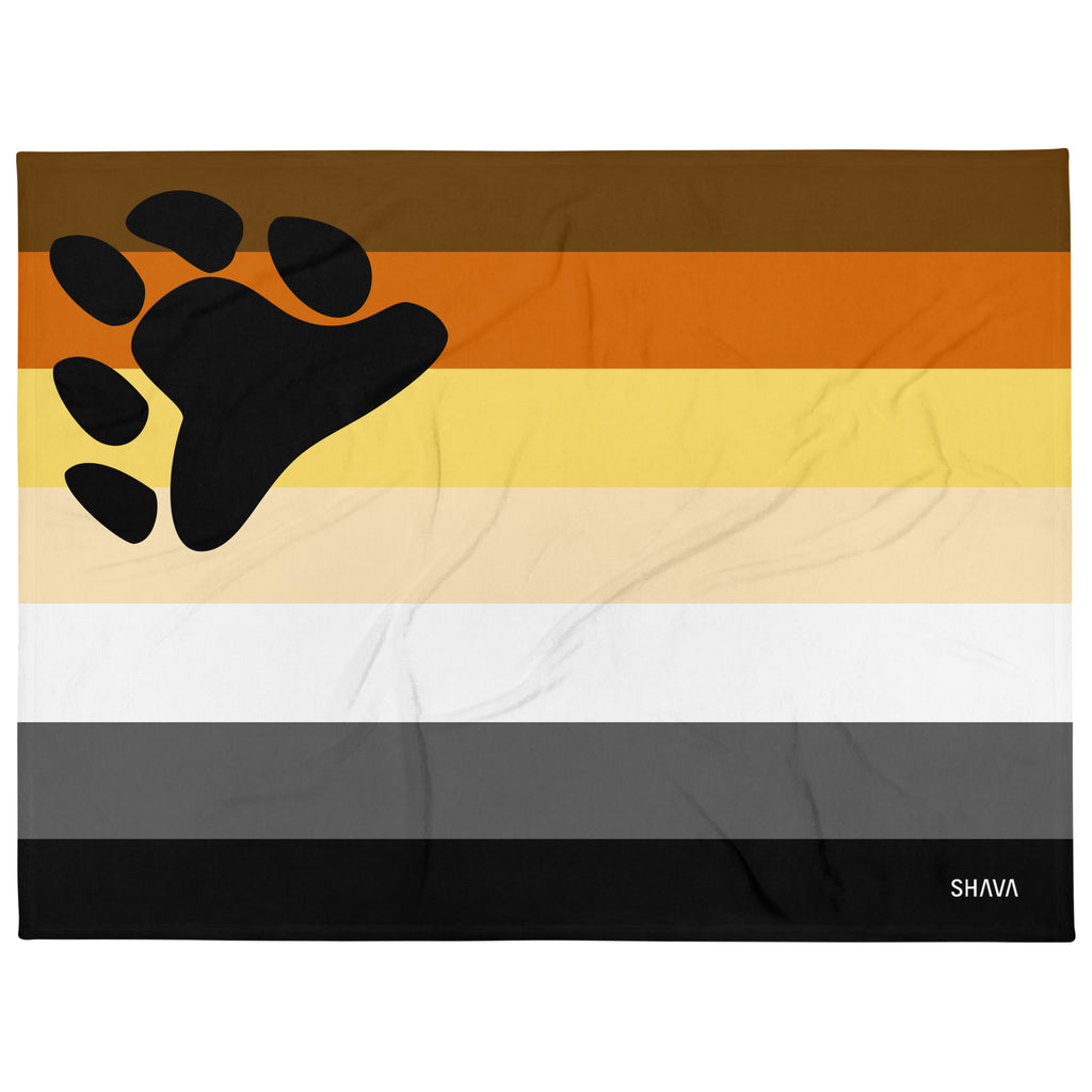 Bear Flag LGBTQ Blanket SHAVA