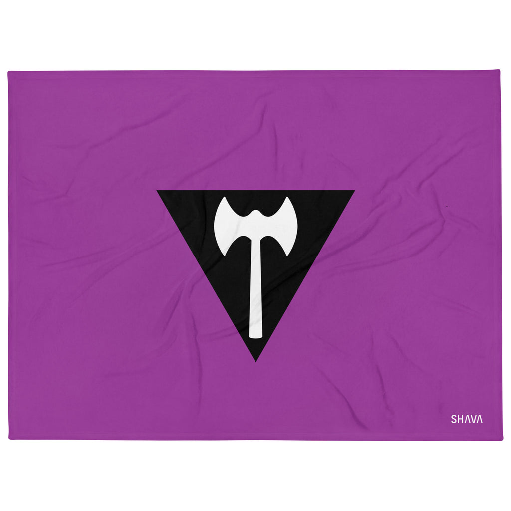 Labrys Lesbian Flag LGBTQ Blanket SHAVA