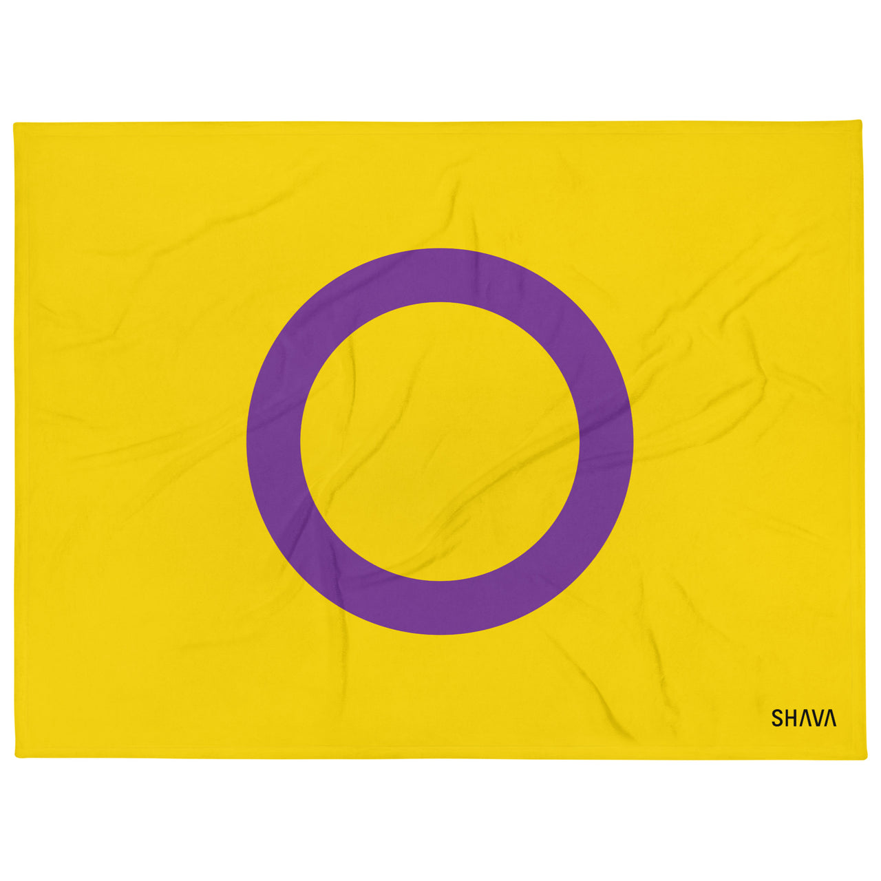 Intersexual Flag LGBTQ Blanket SHAVA CO