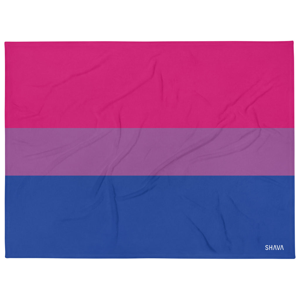 Bisexual Flag LGBTQ Blanket SHAVA CO