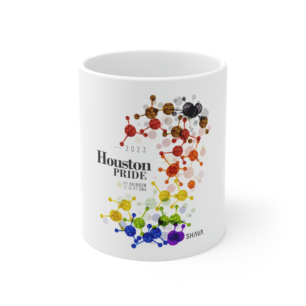 Philadelphia Flag Ceramic Mug Houston Pride - Rainbow Is In My DNA SHAVA CO