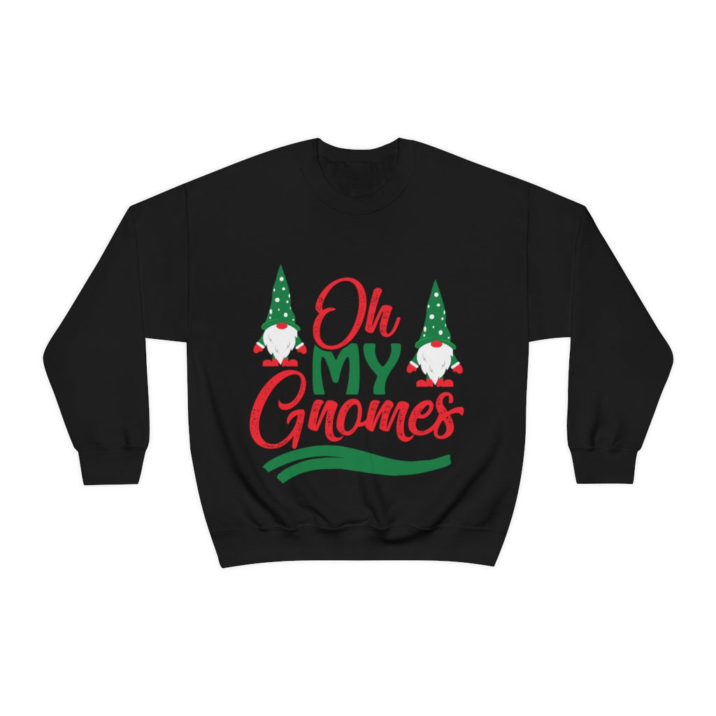 Merry Christmas Unisex Sweatshirts , Sweatshirt , Women Sweatshirt , Men Sweatshirt ,Crewneck Sweatshirt, Oh My Gnomes Printify