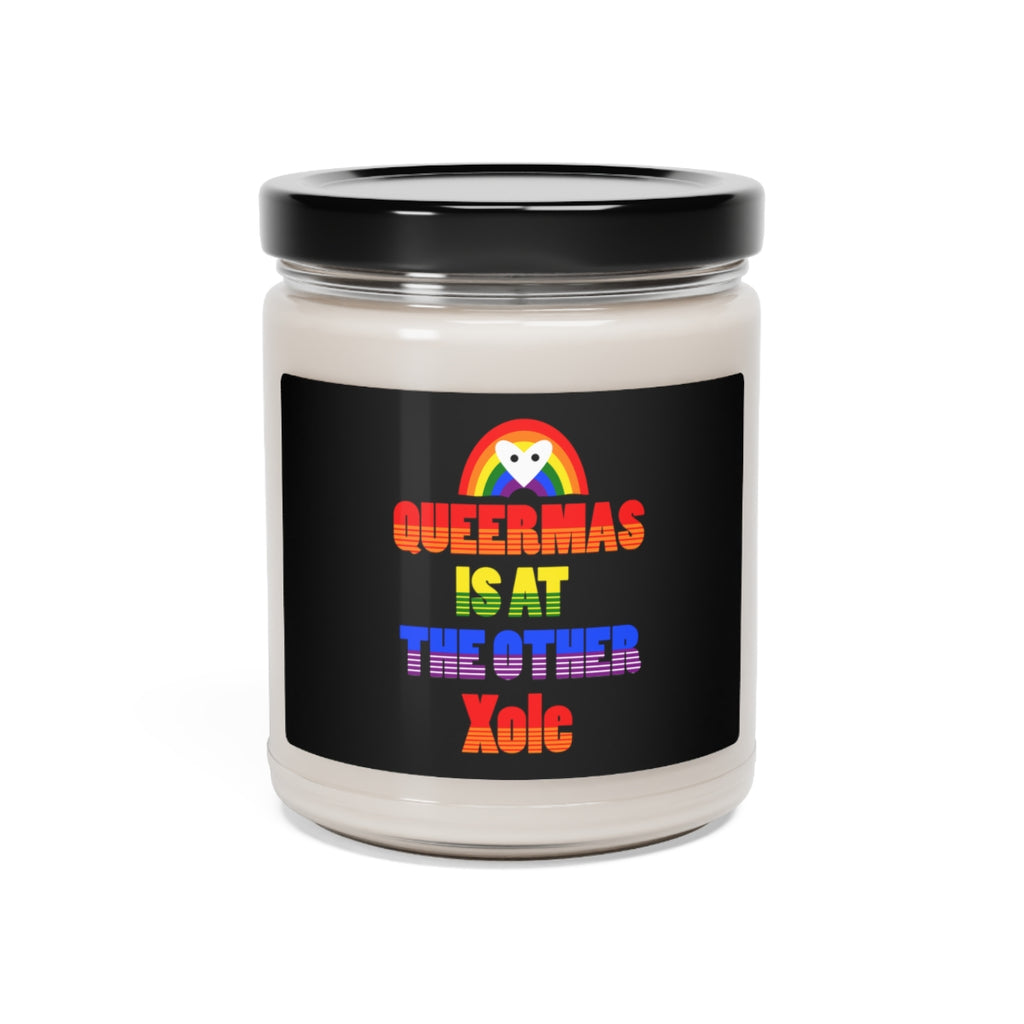 Christmas LGBTQ Custom Scented Soy Jar Candle, 9oz Printify