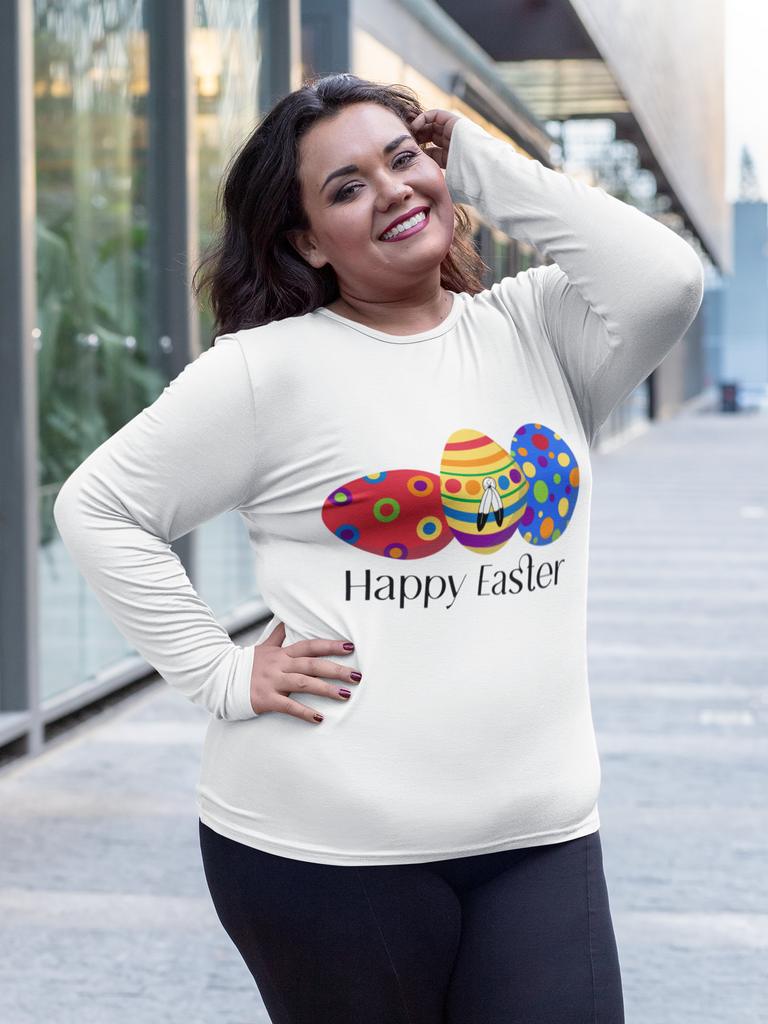 Two Spirit Flag Long Sleeves Easter Festival Unisex Size - Happy Easter SHAVA