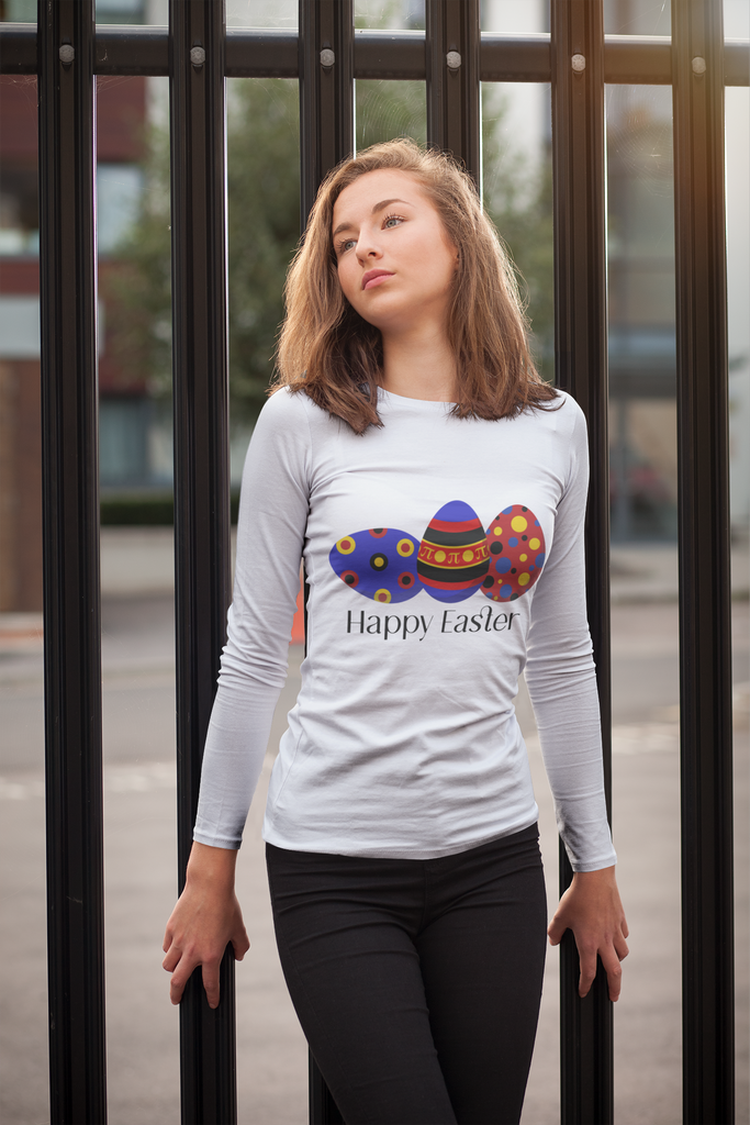 Polyamory Flag Long Sleeves Easter Festival Unisex Size - Happy Easter SHAVA