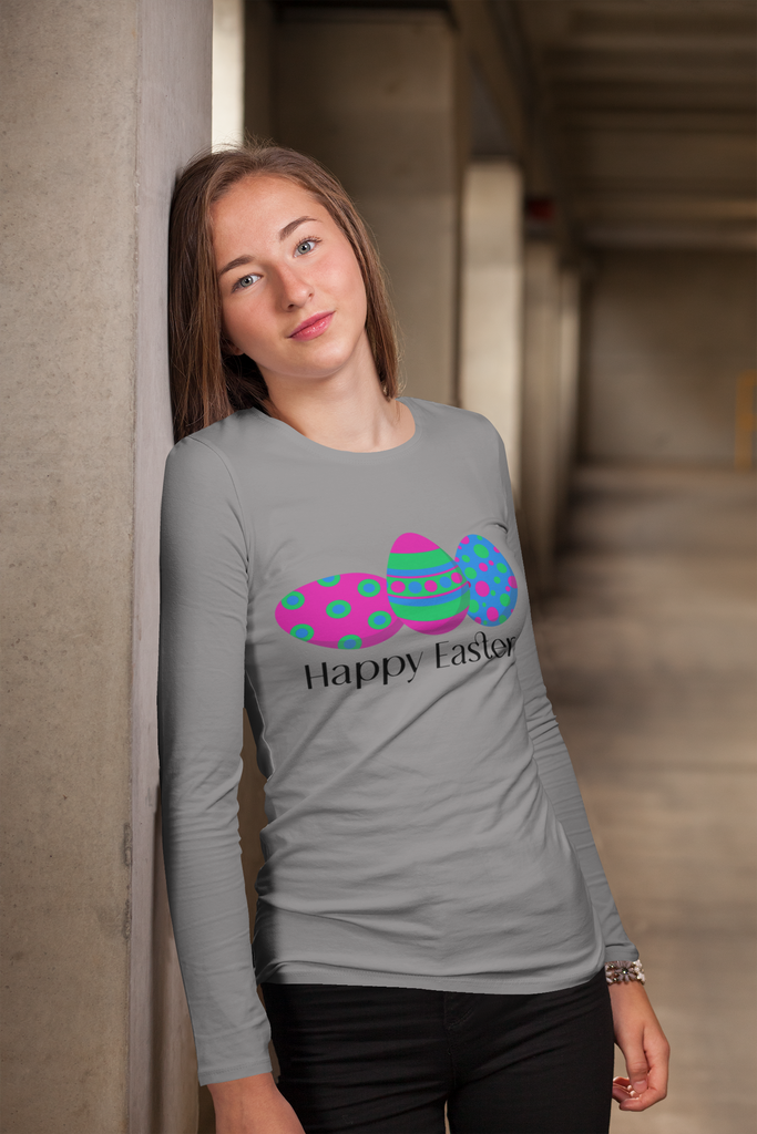 Polysexual Flag Long Sleeves Easter Festival Unisex Size - Happy Easter SHAVA