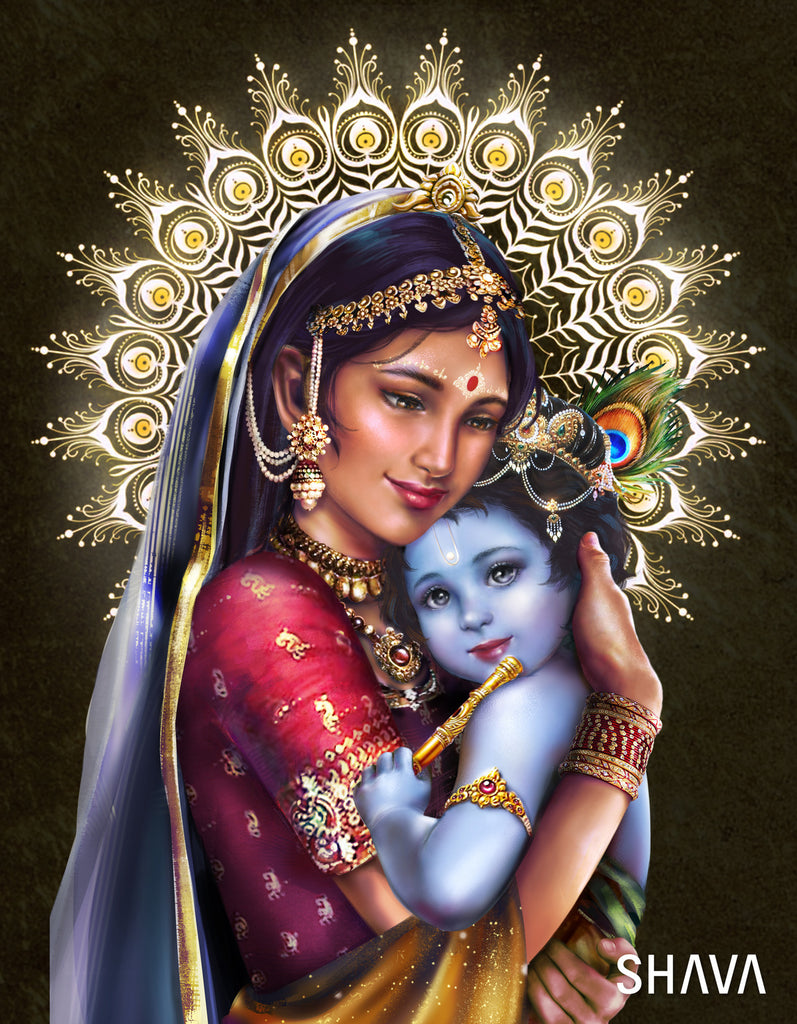 Gods of Love and Tenderness - Yashoda Krishna SHAVA