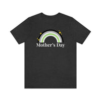 Thumbnail for Agender Pride Flag Mother's Day Unisex Short Sleeve Tee - Mother's Day SHAVA CO