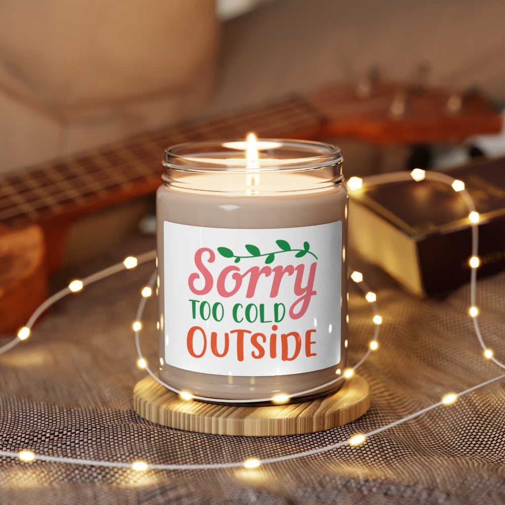 Christmas  Scented Soy Candle, 9oz Printify