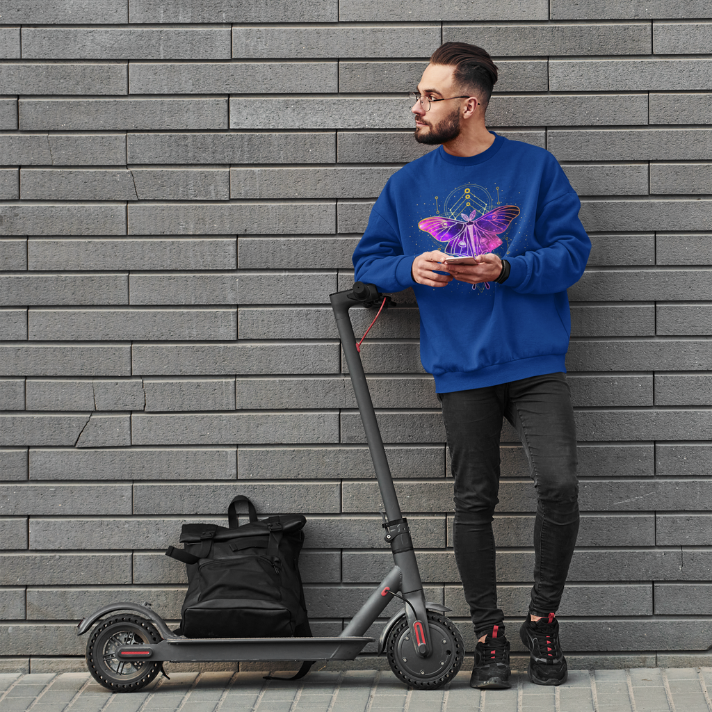 Yoga Spiritual Meditation Unisex Sweatshirt – Source Energy 000 Angel Number Printify