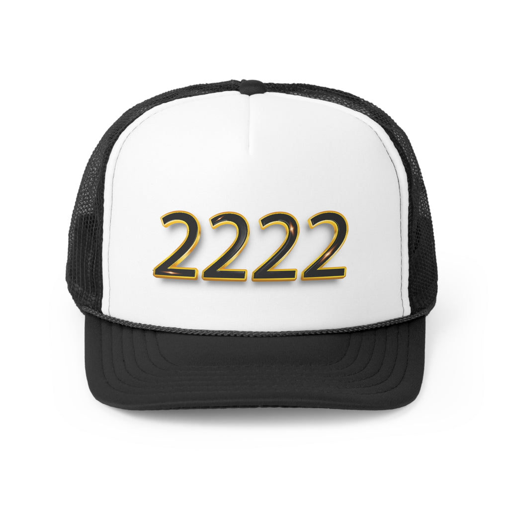 Angel Number 2222 Unisex Trucker Caps Printify