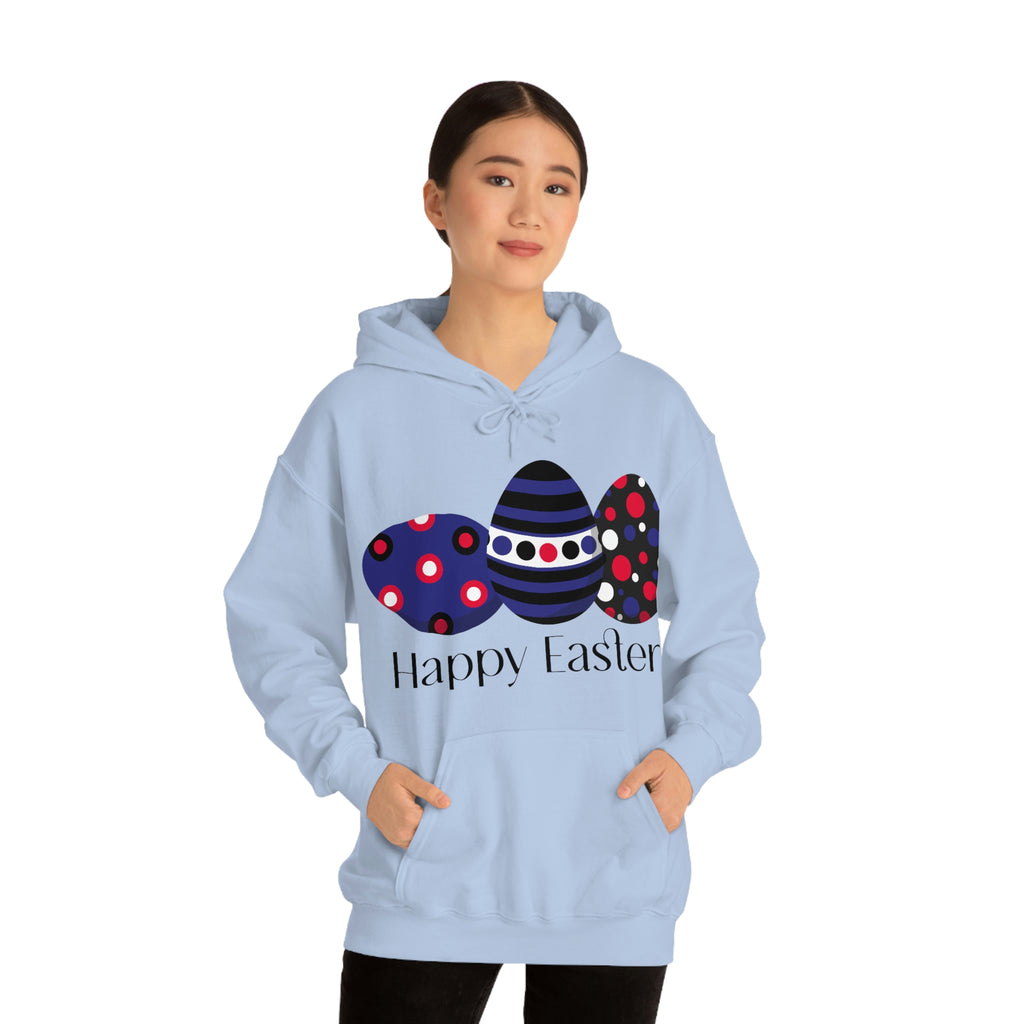 Leather Binary Flag Hoodie Easter Festival Unisex Size - Happy Easter SHAVA