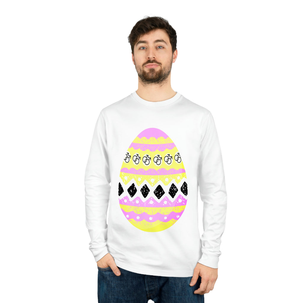 Twink Flag Shifts Dry Long Sleeve Tee Easter Festival Unisex Size - Egg Printify