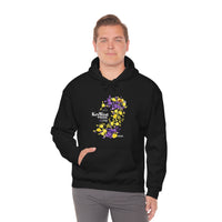 Thumbnail for SHAVA CO Intersexual Flag 2023 Pride, Key West Unisex Heavy Blend™ Hooded Sweatshirt - My Rainbow Is In My DNA Printify
