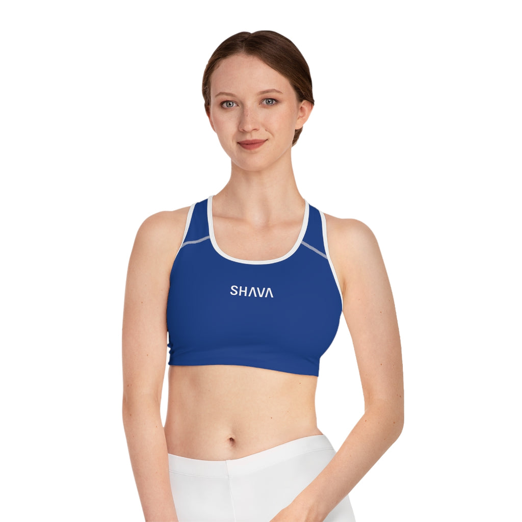 VCC  Women's Sportswear  Sports Bra (AOP) / SHAVA Logo Printify