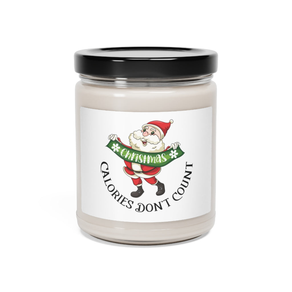 Christmas Scented Soy Candle, 9oz Printify